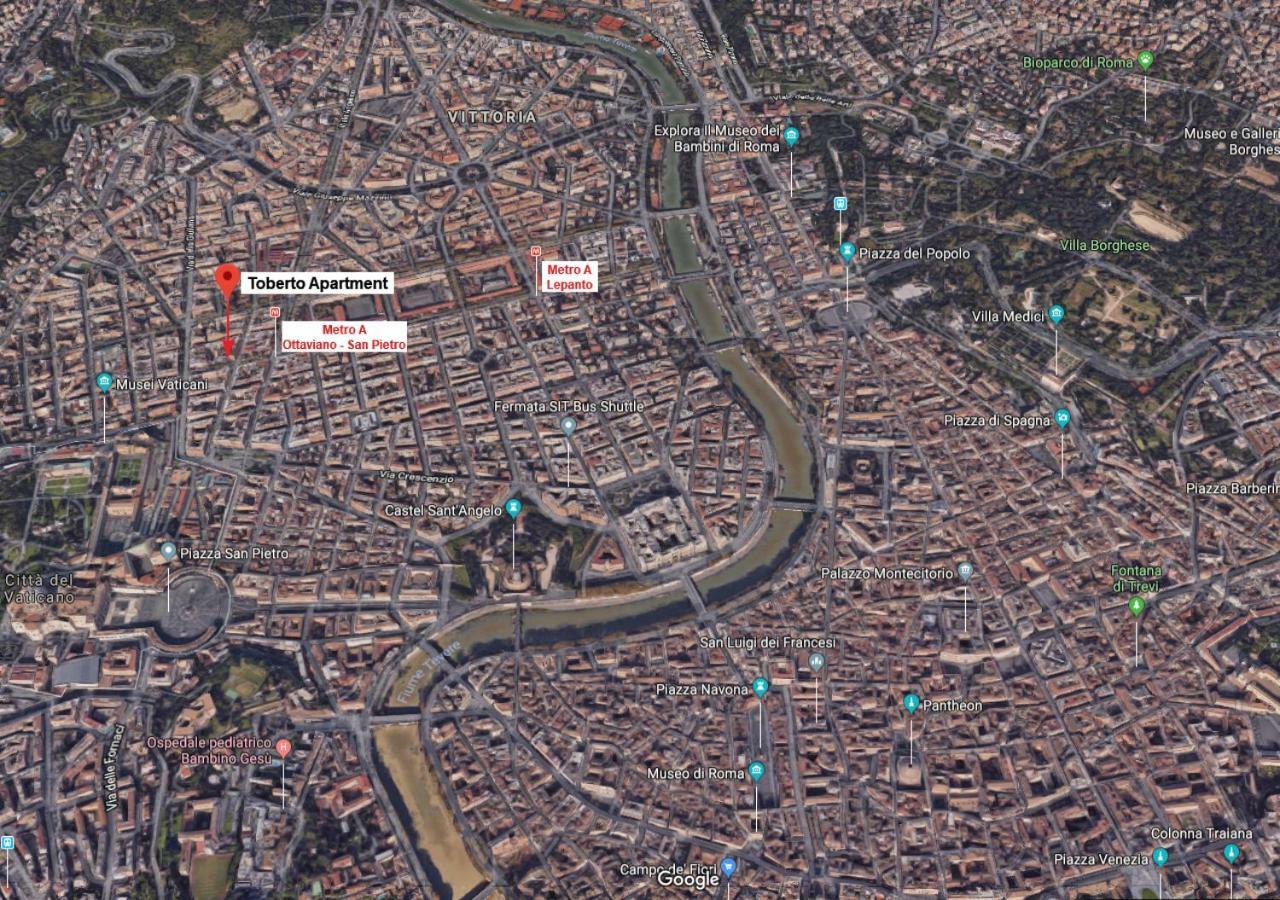 Toberto Apartment Roma Exterior foto